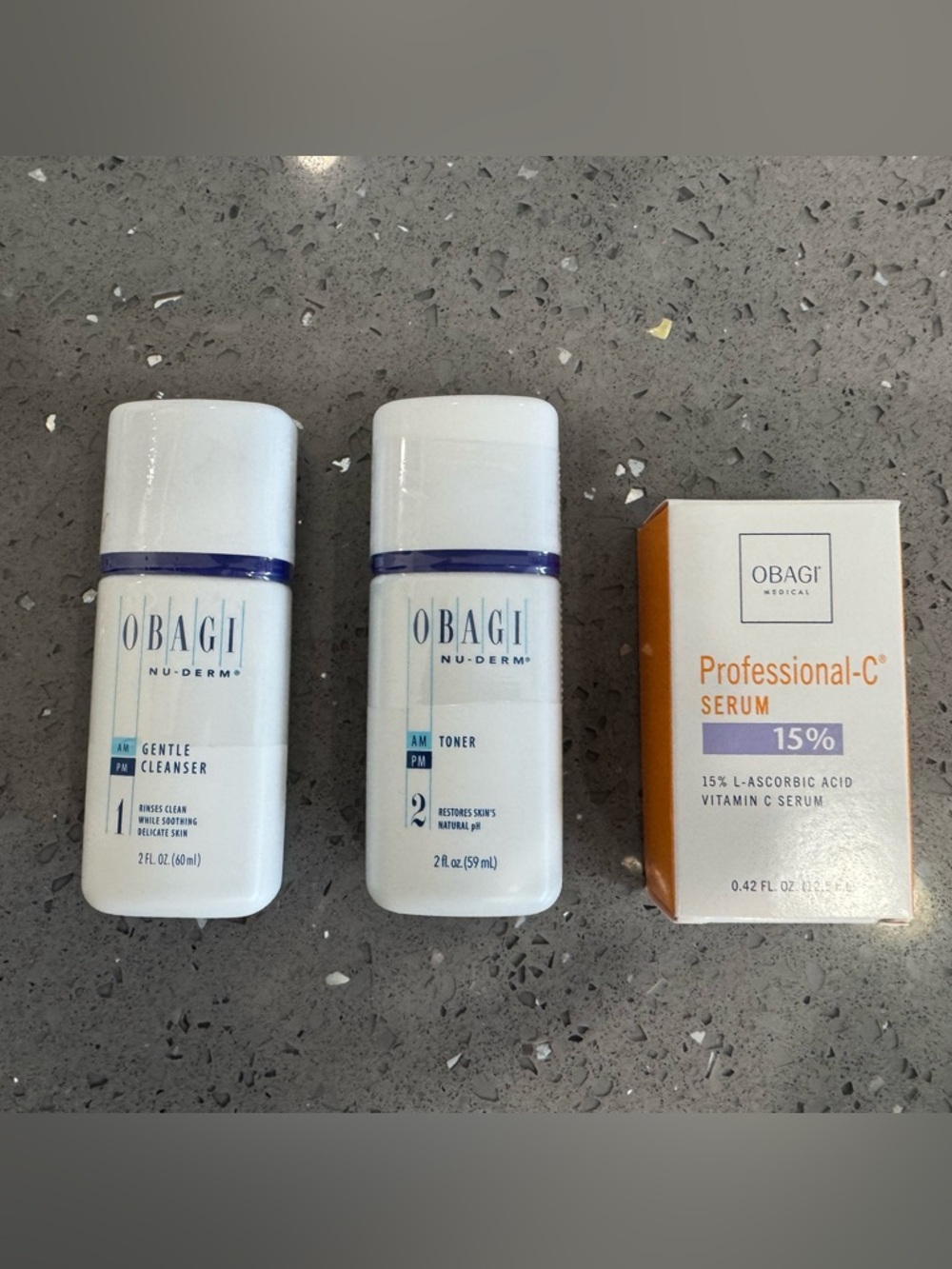 Obagi Medical, 3 piece set, New. See description for details